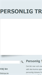 Mobile Screenshot of personlig-tranare.se